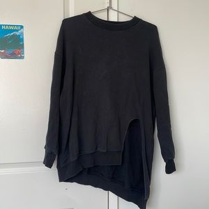 Unique cut design sweatshirts